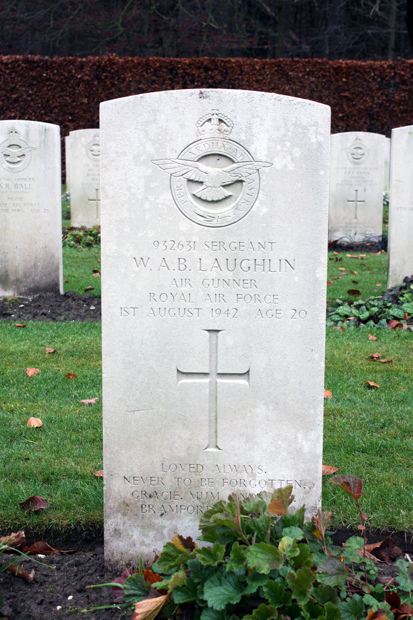 Sergeant (Air Gunner)932631, William Alexander Benjamin Laughlin